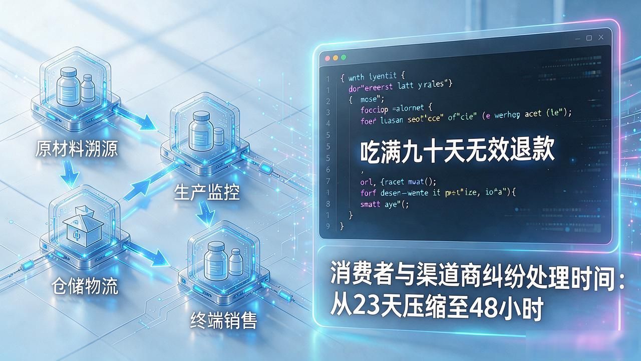 个性化营养方案上链_区块链保健动力_区块链供应链溯源